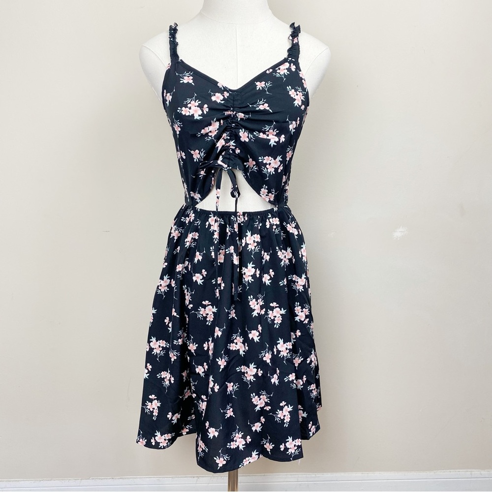 Romwe floral dress